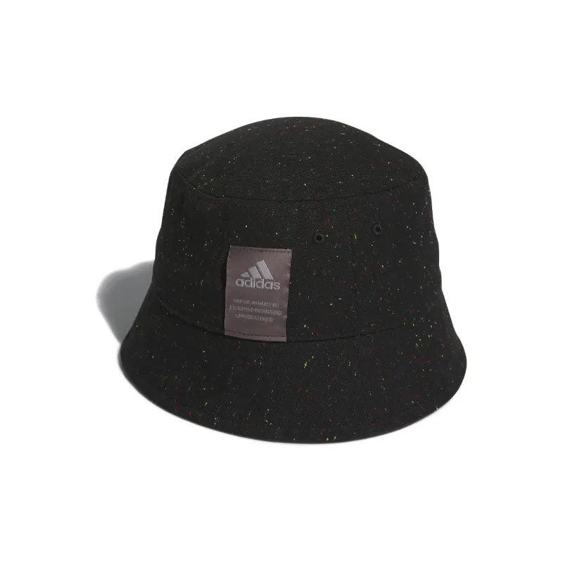 Adidas Cotton, Recycled Polyester, Faux Wool Bucket Hats Unisex Black-0