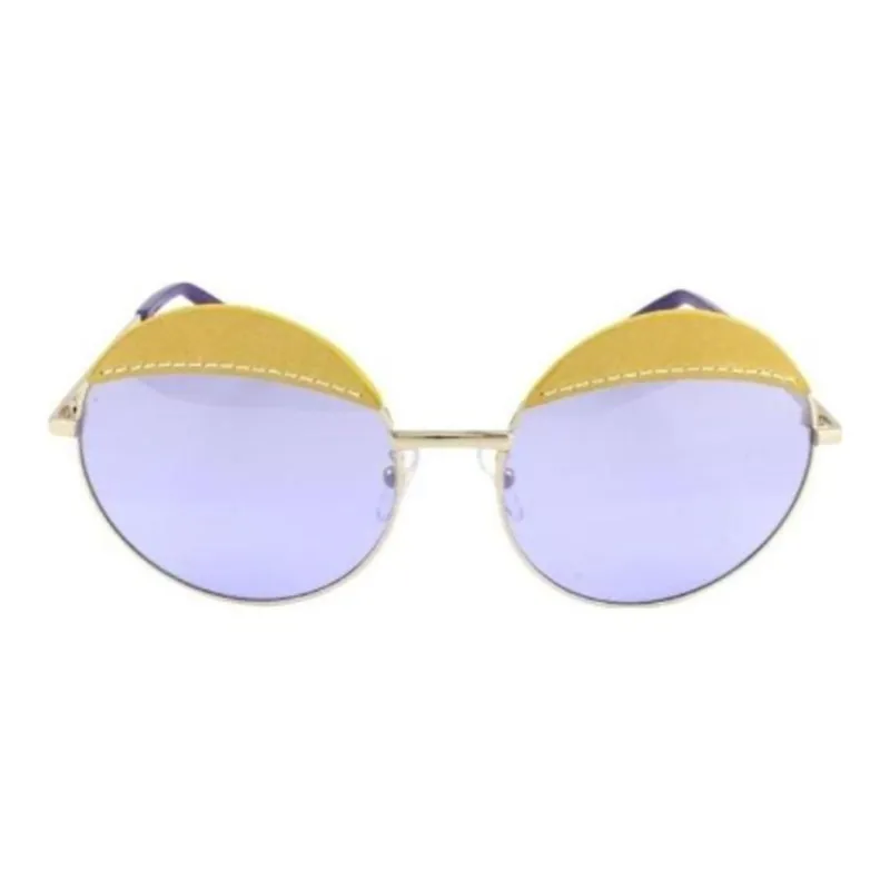LOEWE - Round Sunglasses Women's Gold-0