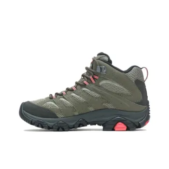 MERRELL MOAB 3 Cushioning Wear Resistant High Top Outdoor Shoes Women's Green