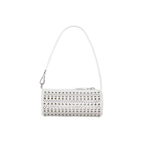 Alaïa Mini Tube Vienne-pattern Leather Bag