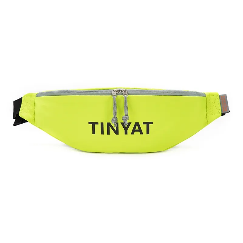 TINYAT Polyester Fanny Pack Small Size Unisex Orange/Black/Blue/Yellow-9