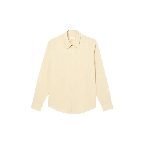 Sandro Shirts Men Beige