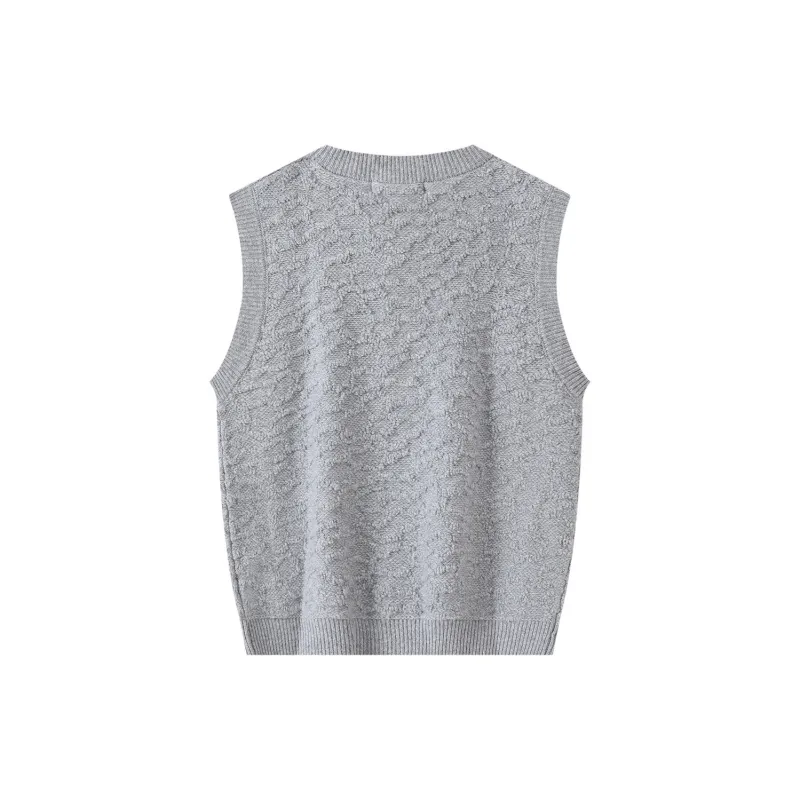 H YXIANG Tank Tops Women's Brocade Gray-1