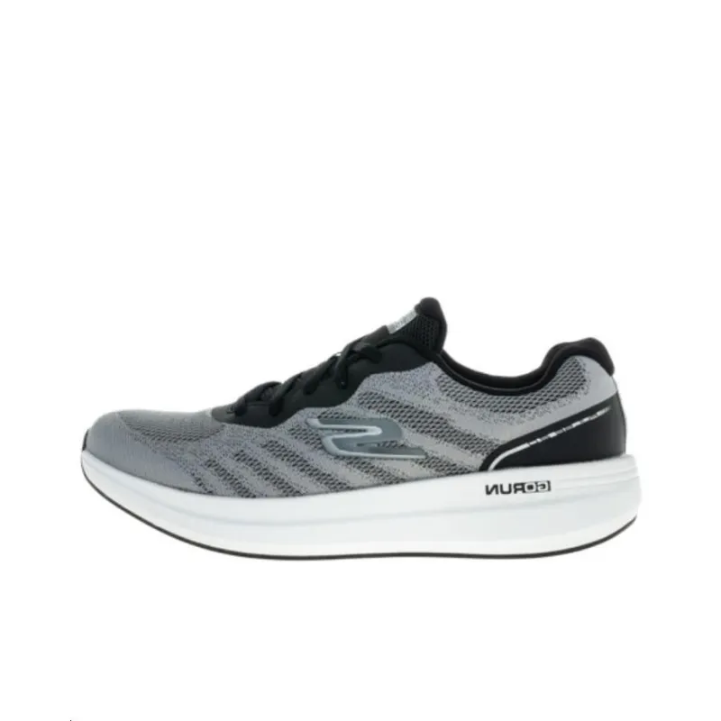 Skechers Go Run Pulse Anti Slip Wear Resistant Running Shoes Men's Gray-0