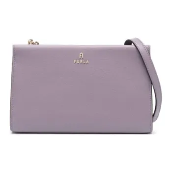 Furla Calfskin Portable Crossbody Bag Shoulder Bag Women's Lavender