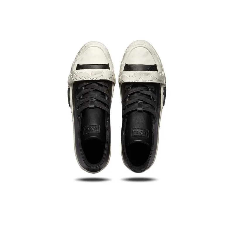 WCBL Skateboard Shoes Unisex High Top Deep Black-4