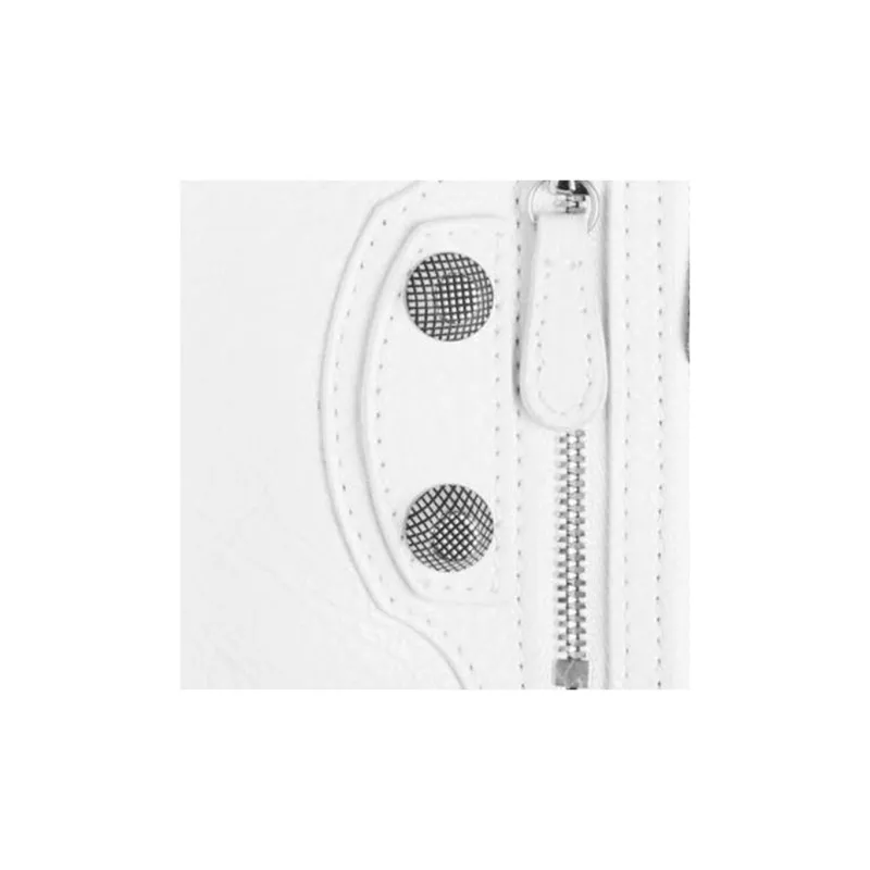 Balenciaga Le Cagole Lambskin Coin Purse Women's Bright White-2