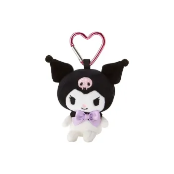 Sanrio Kuromi Plush Mascot All My Heart Keychain