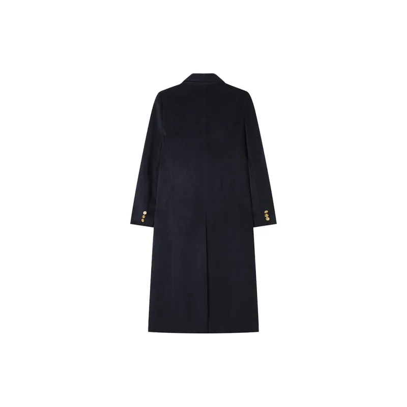LOUISY AO Coats Women's Navy Blue-1