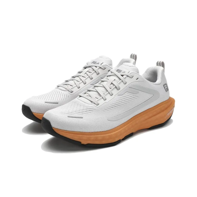 FILA ENERGY 2 Slip Resistant Low Top Casual Running Shoes Men's Rain Mist Gray-1