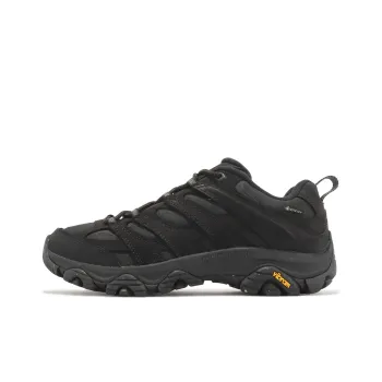 MERRELL MOAB 3 Smooth GTX Cushioned Slip-Resistant Low-Top Outdoor Shoes Men's Black