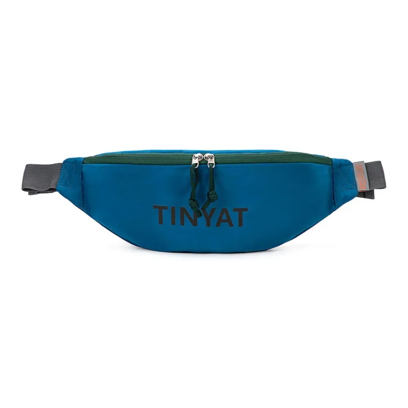 TINYAT Polyester Fanny Pack Small Size Unisex Orange/Black/Blue/Yellow-7