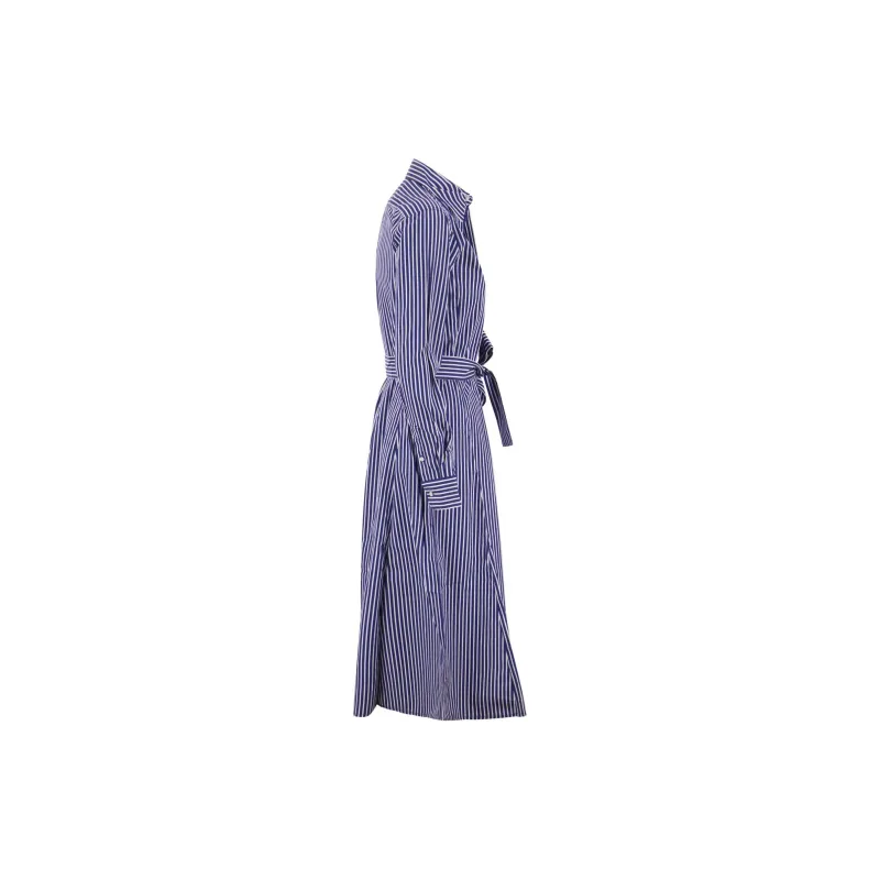 Polo Ralph Lauren Striped Belted Shirt Dress-2