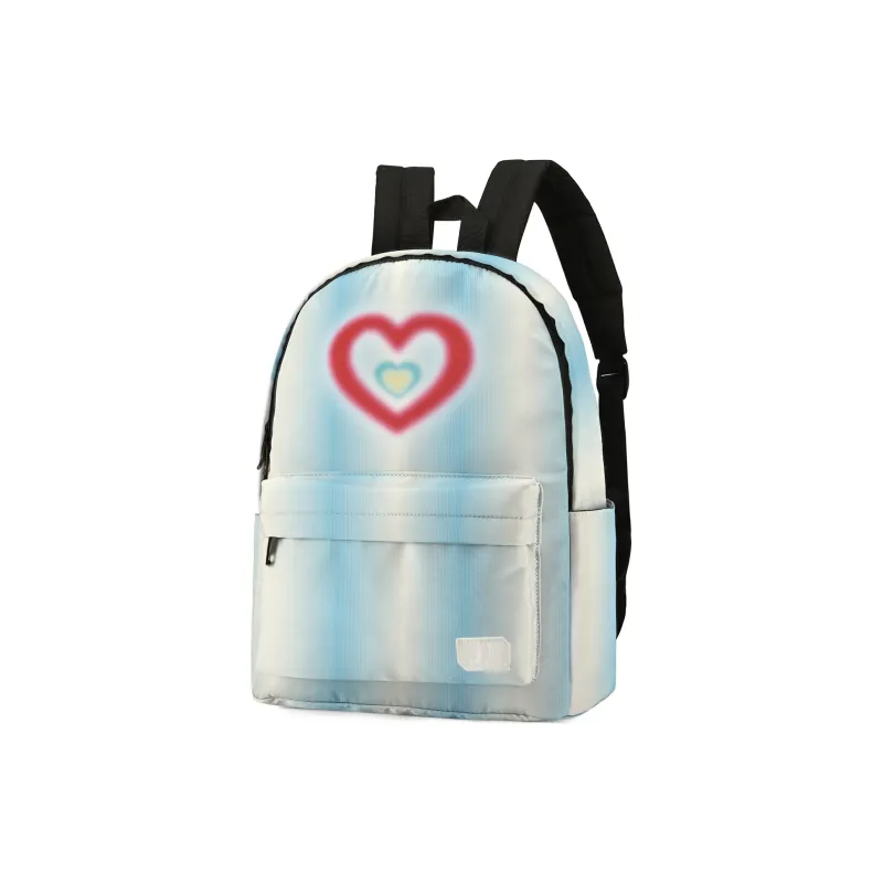 ONRF SOUNDBYTE Collaboration Polyester Backpack Medium Size Unisex Blue White-2