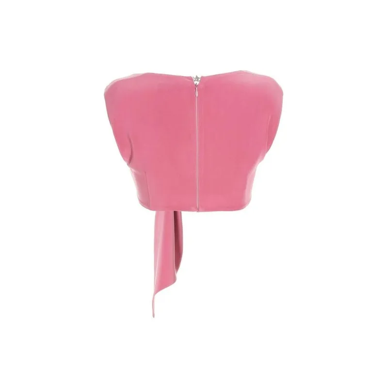 The Attico Stacy Cropped Top-1