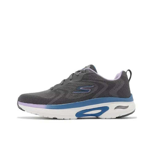 Skechers Go Run Arch Fit Running Shoes Women's Low-Top Black/Purple