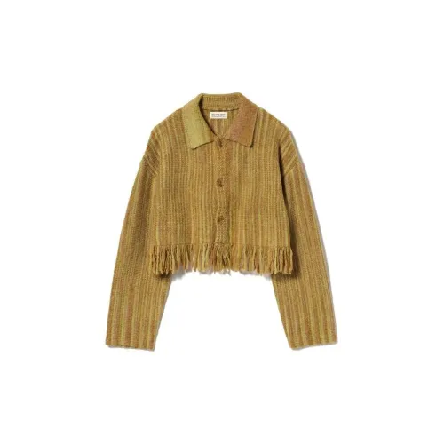 Beams Sweaters Women's Mustard