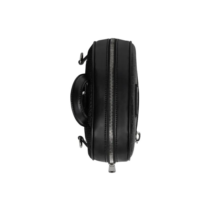 GUCCI Canvas With Leather Handbag, Shoulder Bag, Crossbody Bag Men's Black-8