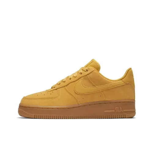 Nike Air Force 1 Skateboard Shoes Women's Low-Top Yellow