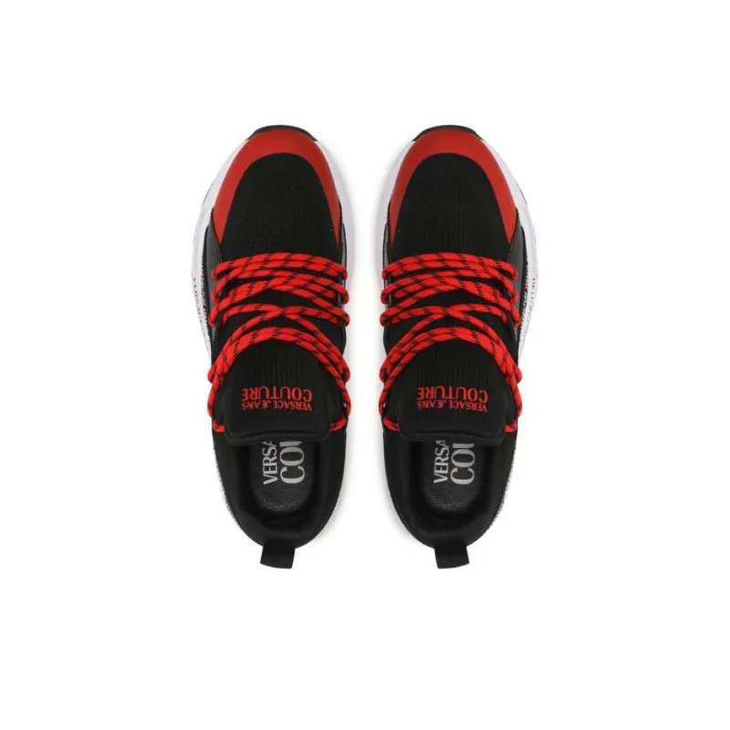 VERSACE JEANS Couture Dynamic Panelled-design Sneakers-4