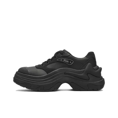 FILA DIVA Chunky Sneakers Women's Low-Top Black