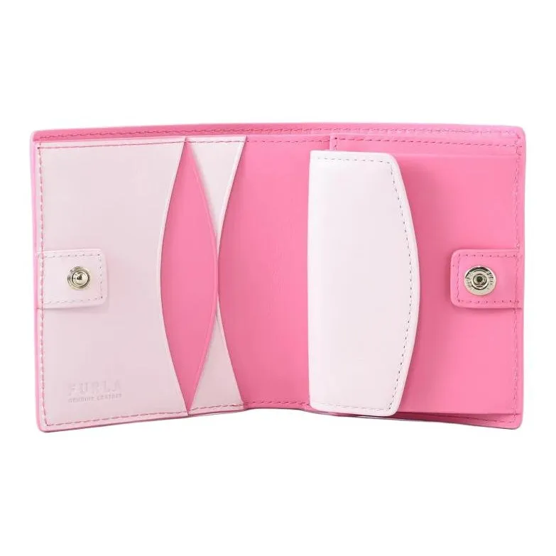 Furla Leather Wallet Women's Pink-1