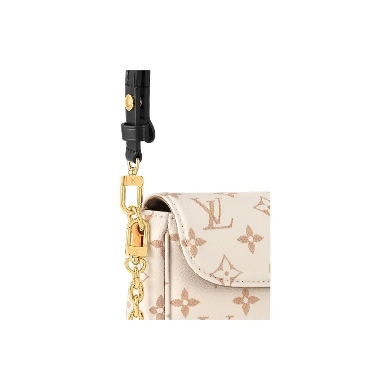 LOUIS VUITTON IVY Canvas Baguette Bag, Portable Crossbody Bag, Shoulder Bag Women's-4