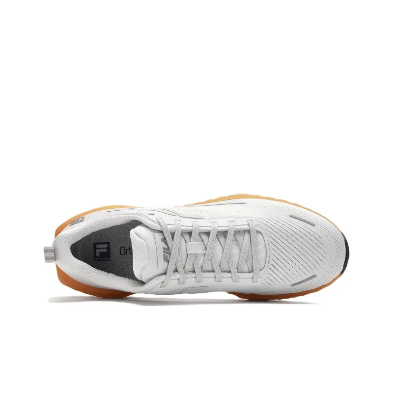 FILA ENERGY 2 Slip Resistant Low Top Casual Running Shoes Men's Rain Mist Gray-2