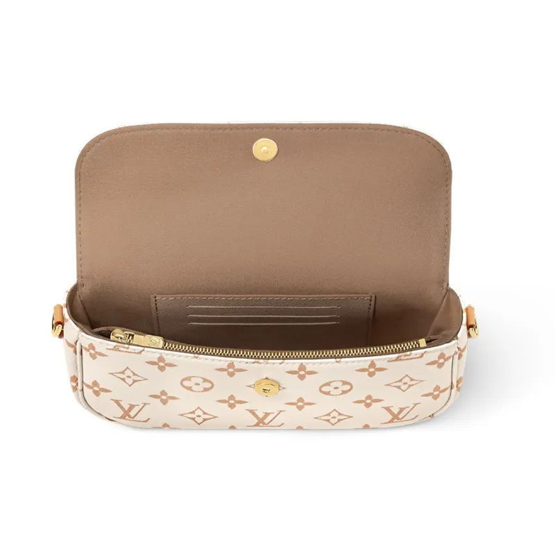 LOUIS VUITTON IVY Canvas Baguette Bag, Portable Crossbody Bag, Shoulder Bag Women's-3