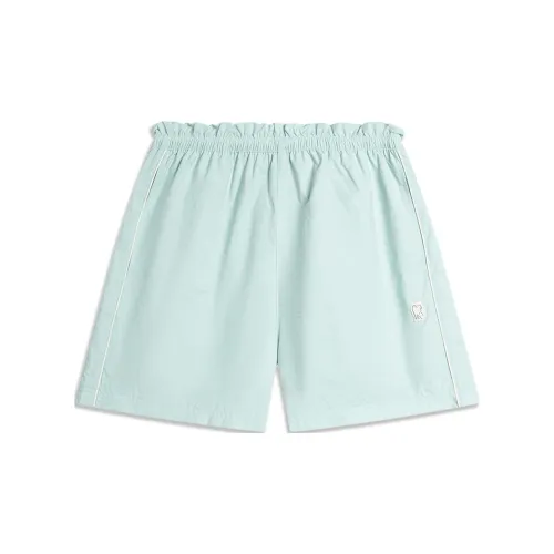 LINING Sports Life Collection Sports Shorts Women's Glacier Green