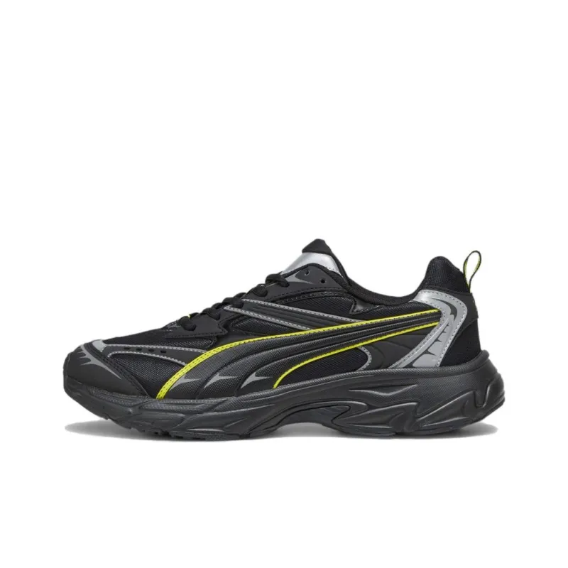 PUMA Morphic Reflective 'Black Yellow Burst'-0