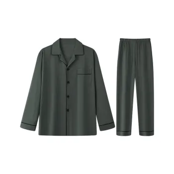 Lan Miao LAMIU Pajama Set Spring And Autumn Season Men's