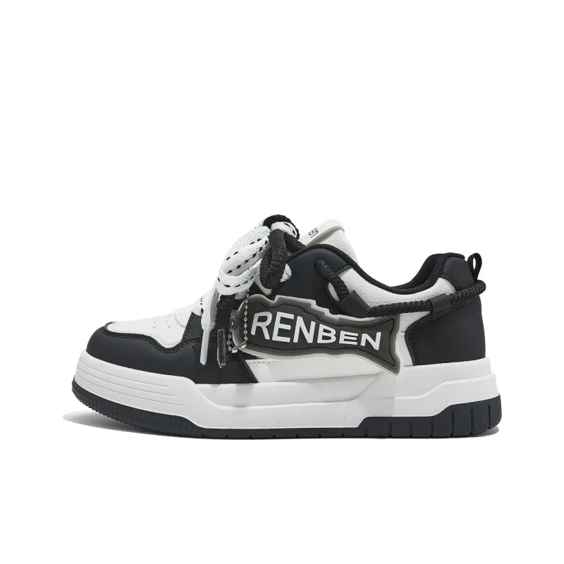 RENBEN RENBEN Anti-Slip And Wear-Resistant Breathable Low-Top Skateboard Shoes Women's-4