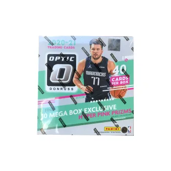PANINI NBA Basketball Card 2020 21 Donruss Optic Basketball Mega Box Durex Sports Cards 1 Box