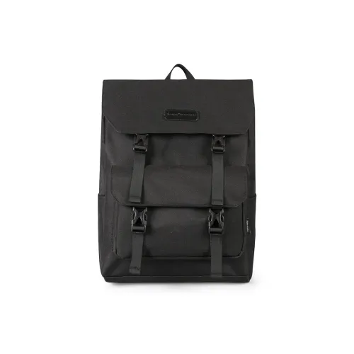 Bansusu Polyester Backpack Computer Backpack Large Size Unisex Black