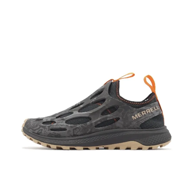 MERRELL Hydro Runner Slip Resistant Low Top Outdoor Shoes Men's Black-0