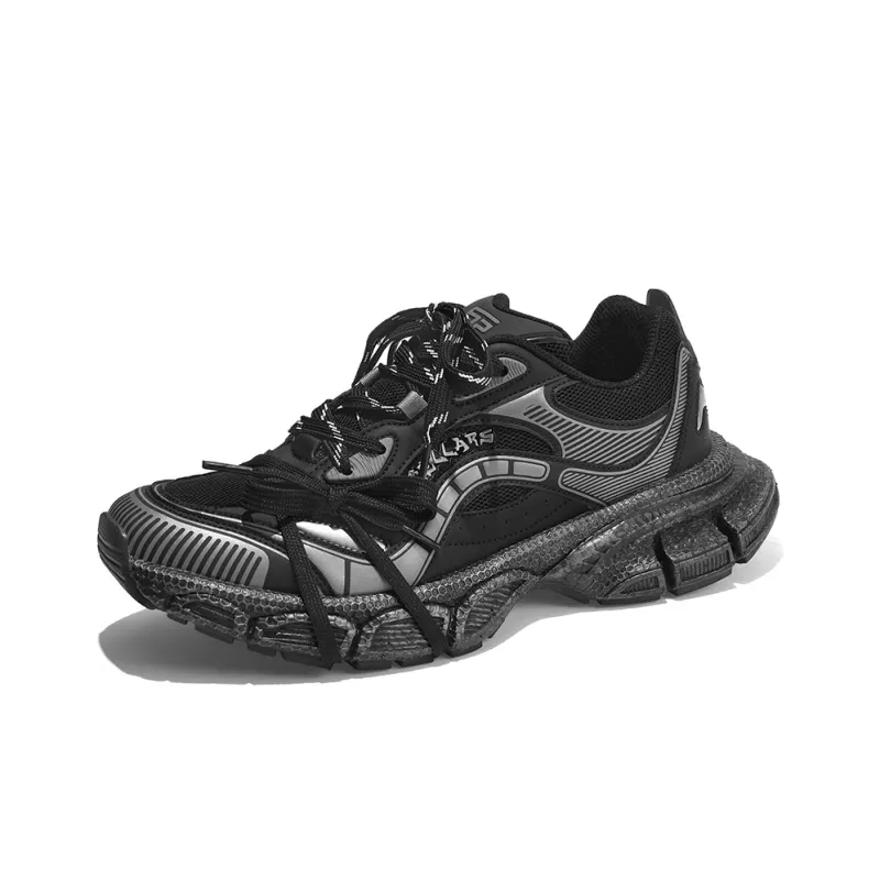 TCELLARS Cushioning Abrasion Resistant Lightweight Height Increasing Mat Low Top Chunky Sneakers Unisex-28
