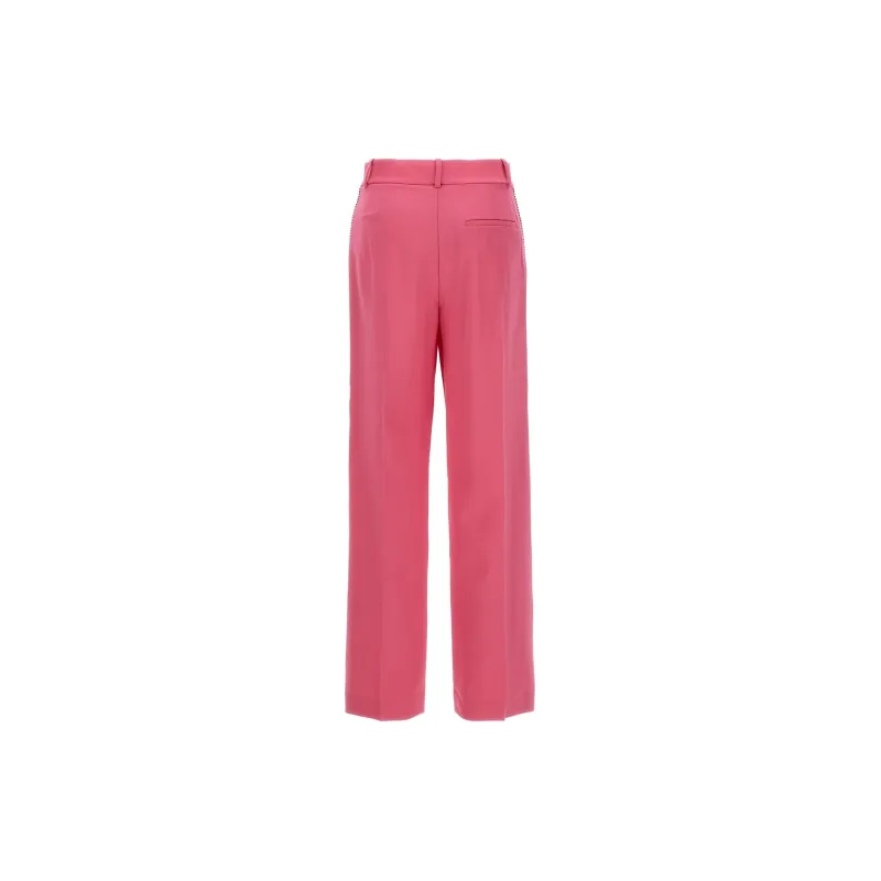 AREA Embellished Pleat Detailed Pants-1
