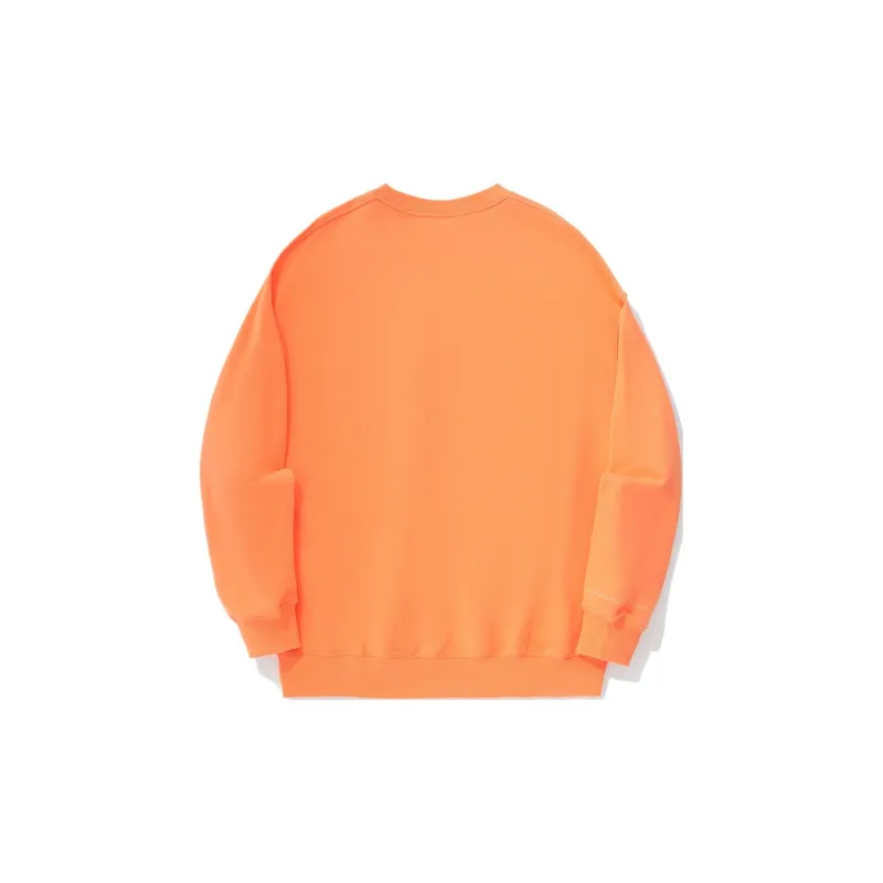 LiNing Vital Series Sweatshirt Unisex Cloud Brocade Orange-1