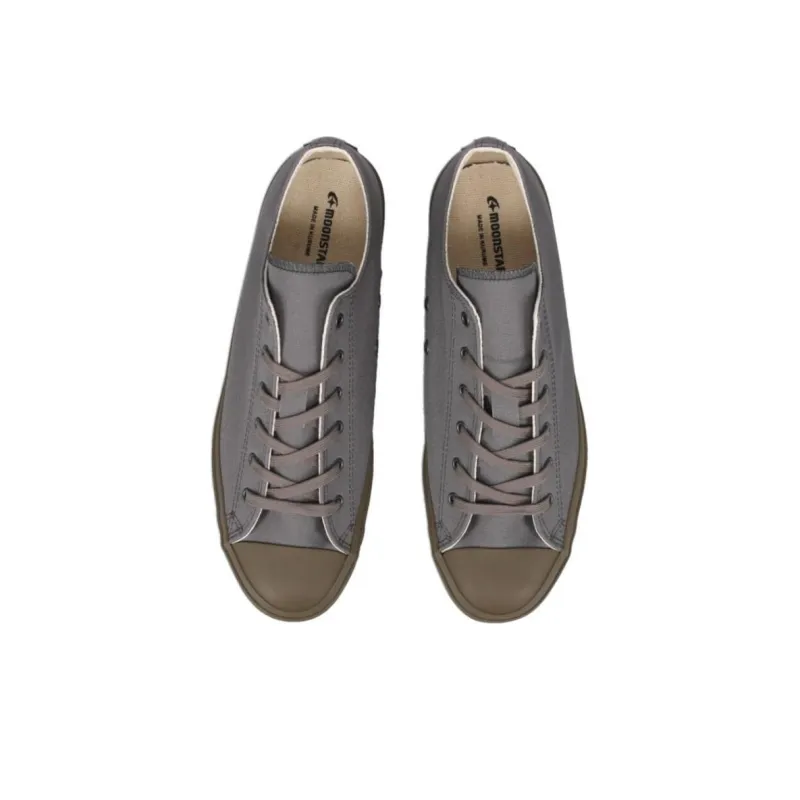 MoonStar LOWBASKET Slip Resistant Canvas Shoes Unisex Gray-3