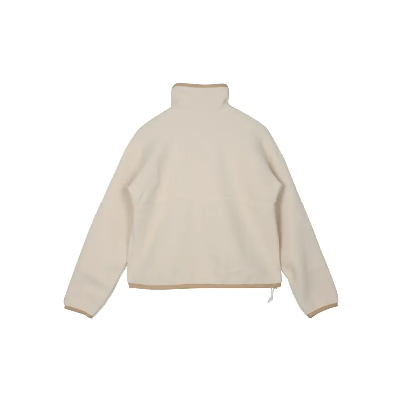 THE NORTH FACE Cragmont Snap Button Placket Pullover White/Tan-1