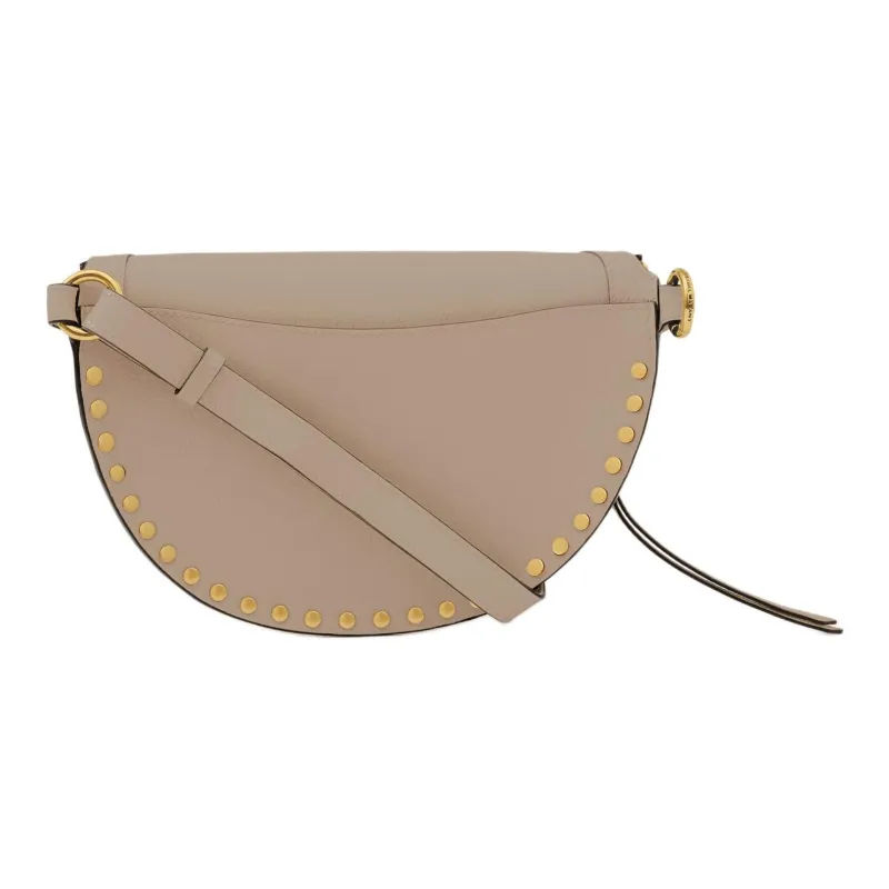 ISABEL MARANT Calfskin Fanny Pack Women's Taupe-2