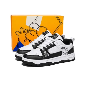 The Simpsons Low Top Skateboard Shoes Unisex