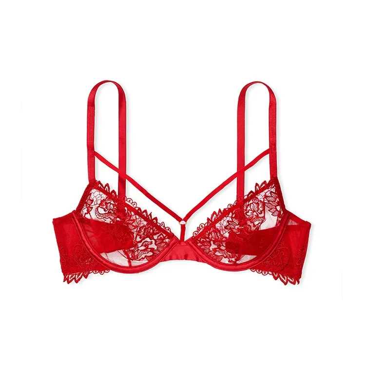 Victoria's Secret Bra Women's Red-0
