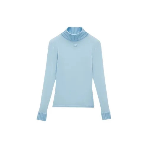 COURREGES Knitwear Women's Sky Blue