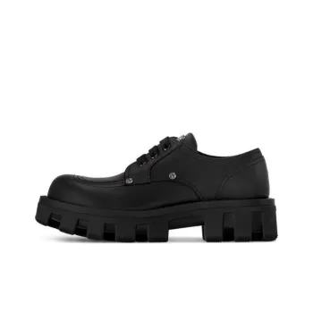 LOUIS VUITTON CHECKER Casual Shoes Men's Black