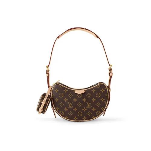 LOUIS VUITTON Croissant MM Brown Monogram