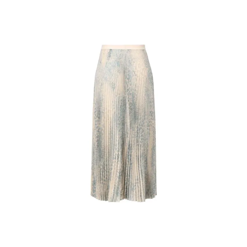 Balenciaga Lace trim Midi Skirt-1