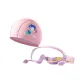 Light Purple Three-Piece Set[Swim Goggles+Swimming Cap+Swim Bag]