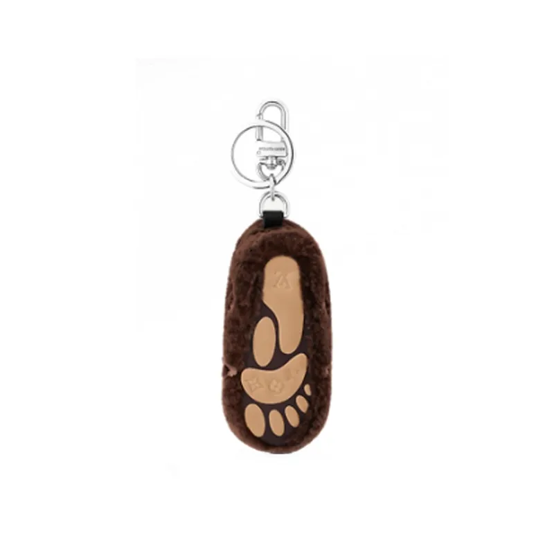 LOUIS VUITTON Monogram Footprint Bag Charm & Key Holder-2